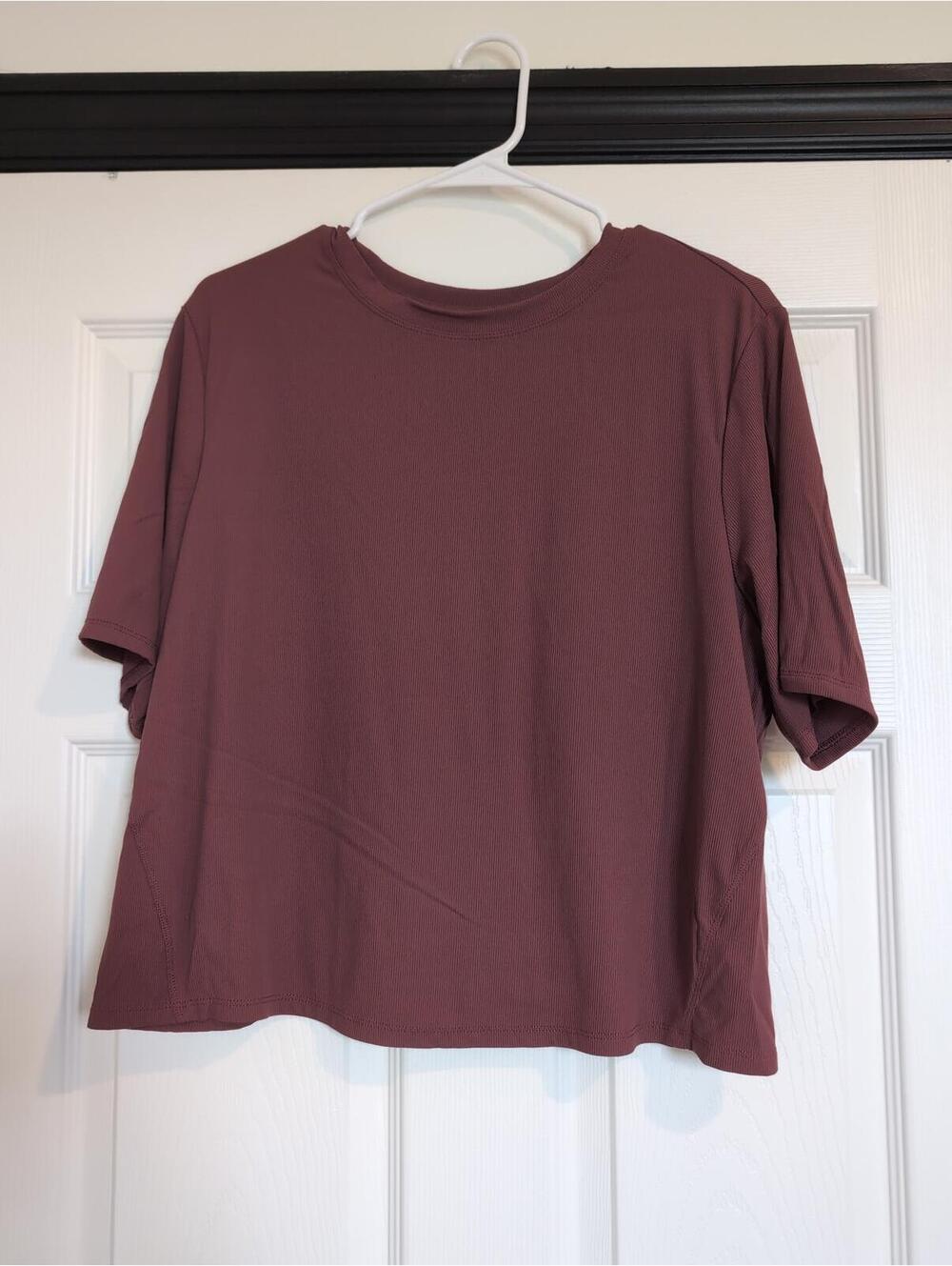 XXXL 20 mauve stretchy avia active top
